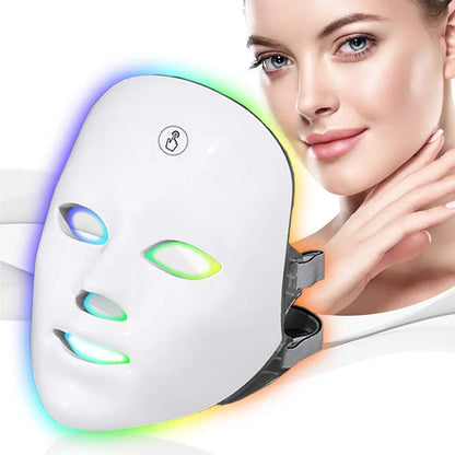 Mascarilla LED Anti-Rojeces