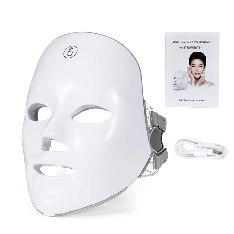 Mascarilla LED Anti-Rojeces