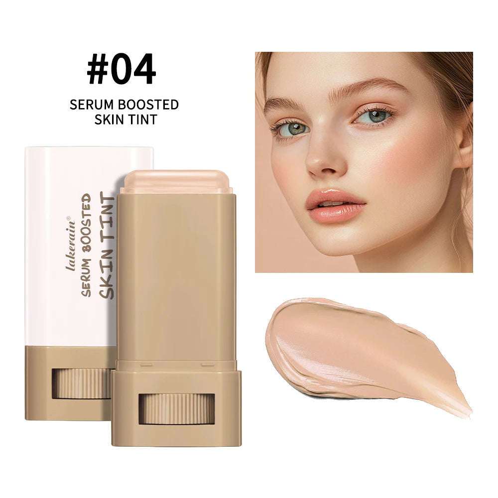 Tinted Solid Essence Stick, Long-Lasting Moisturizing, Smooth Application, Natural Nude Makeup Tinted Essence