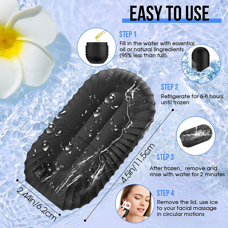 (GRATIS) Ice Roller de Silicona complemento perfecto para combatir el ACNÉ