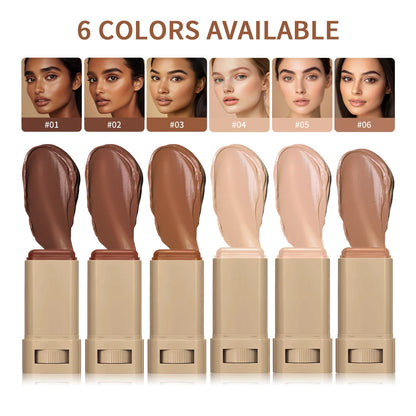 Tinted Solid Essence Stick, Long-Lasting Moisturizing, Smooth Application, Natural Nude Makeup Tinted Essence