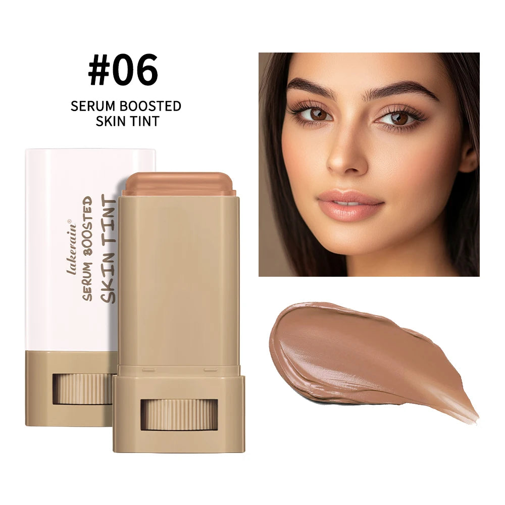 Tinted Solid Essence Stick, Long-Lasting Moisturizing, Smooth Application, Natural Nude Makeup Tinted Essence