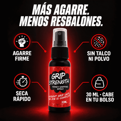 Beneficios de Blinda Grip: agarre firme, sin talco, seca rápido, 30 ml