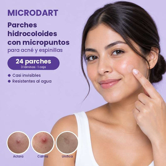 Microdart – Parches con Microagujas para Granitos | 24 unidades